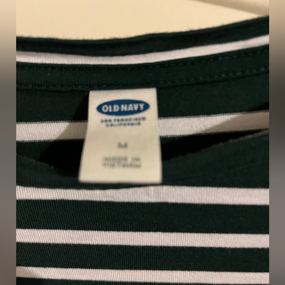 Green Old Navy peplum long sleeve tee - Picture 4 of 6